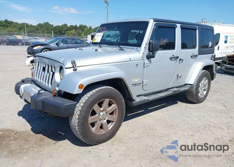 2012 Jeep Wrangler Unlimited Sahara из США, поврежденный, VIN 1C4BJWEG3CL151951